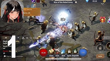 Legend of Wizard : Idle RPG - Gameplay Walkthrough part 1(iOS,Android)