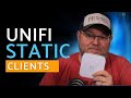 Unifi  view static ip clients