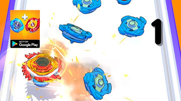 Spinner Battle: Merge Master - Level 1 ~ 14 - Gameplay Walkthrough Part 1 (Android)