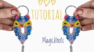 Macrame Owl KeyChain DIY - Easy macrame Owl Tutorial