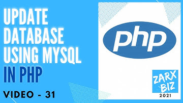 #31 Database php mysqli bijwerken | PHP-zelfstudie | PHP-programmering leren | PHP voor beginners