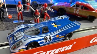 5 Teams Slotcar Race! 70th Cars, Carrera digital, Jack City Superspeedway LIVE!