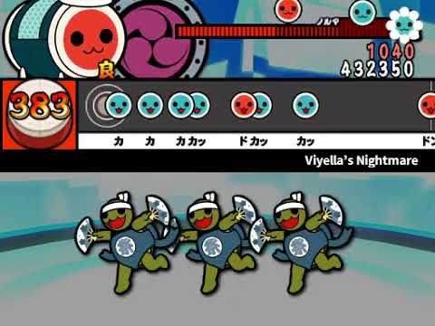【太鼓さん次郎】Viyella’s Nightmare / Laur【創作譜面】
