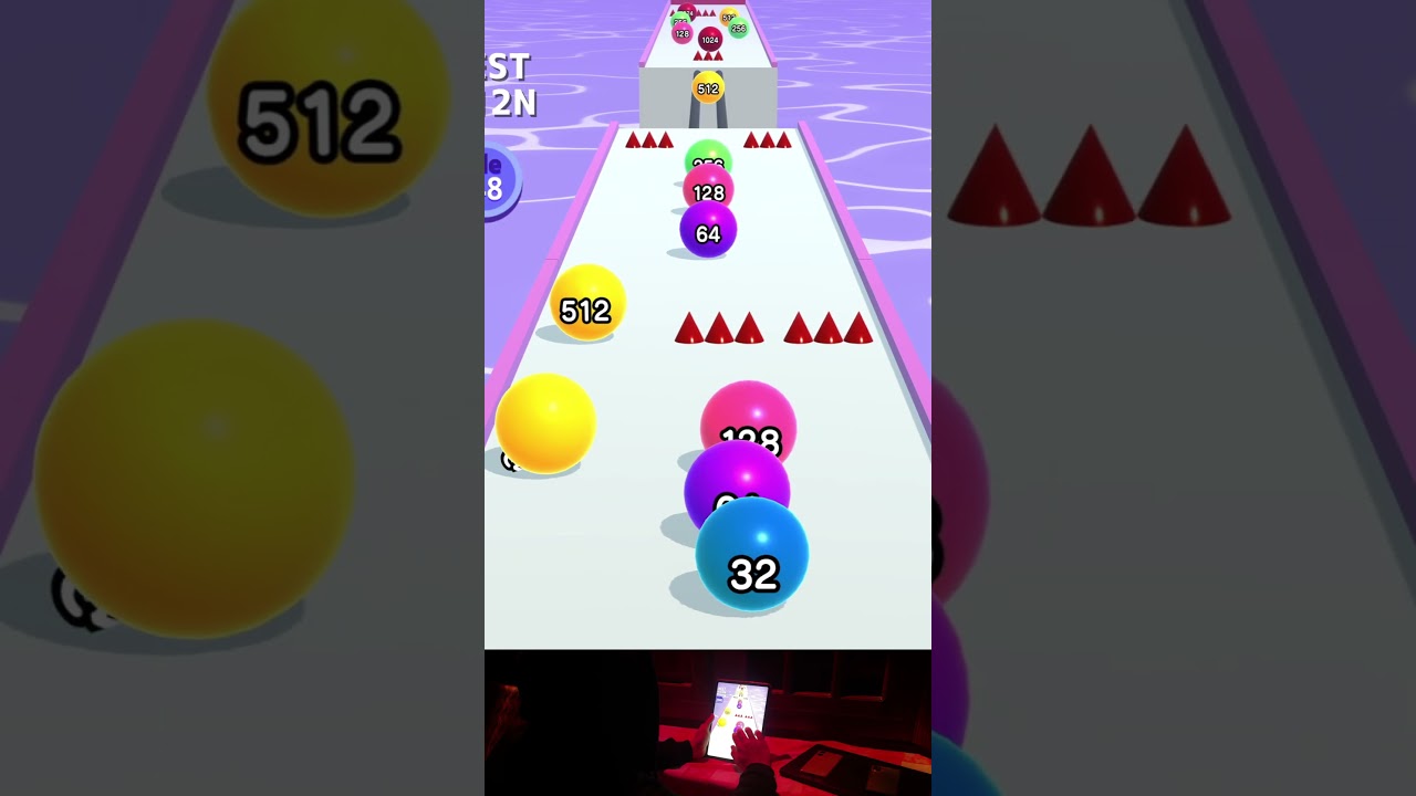 Ball Run 2048 ♾️ INFINITY | High Score Game !!! | Part 