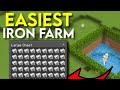 How to make iron farm in Minecraft bedrock 1.19 || Iron farm for Minecraft bedrock eddition