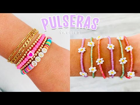 Video: Cómo Hacer Rápida Y Fácilmente Una Pulsera Con Cuentas Y Alfileres