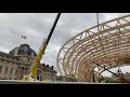 October update on Temporary Grand Palais