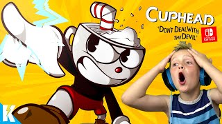 Hardest Game Ever!!! CUPHEAD Gameplay on Nintendo Switch | K-City GAMING screenshot 5