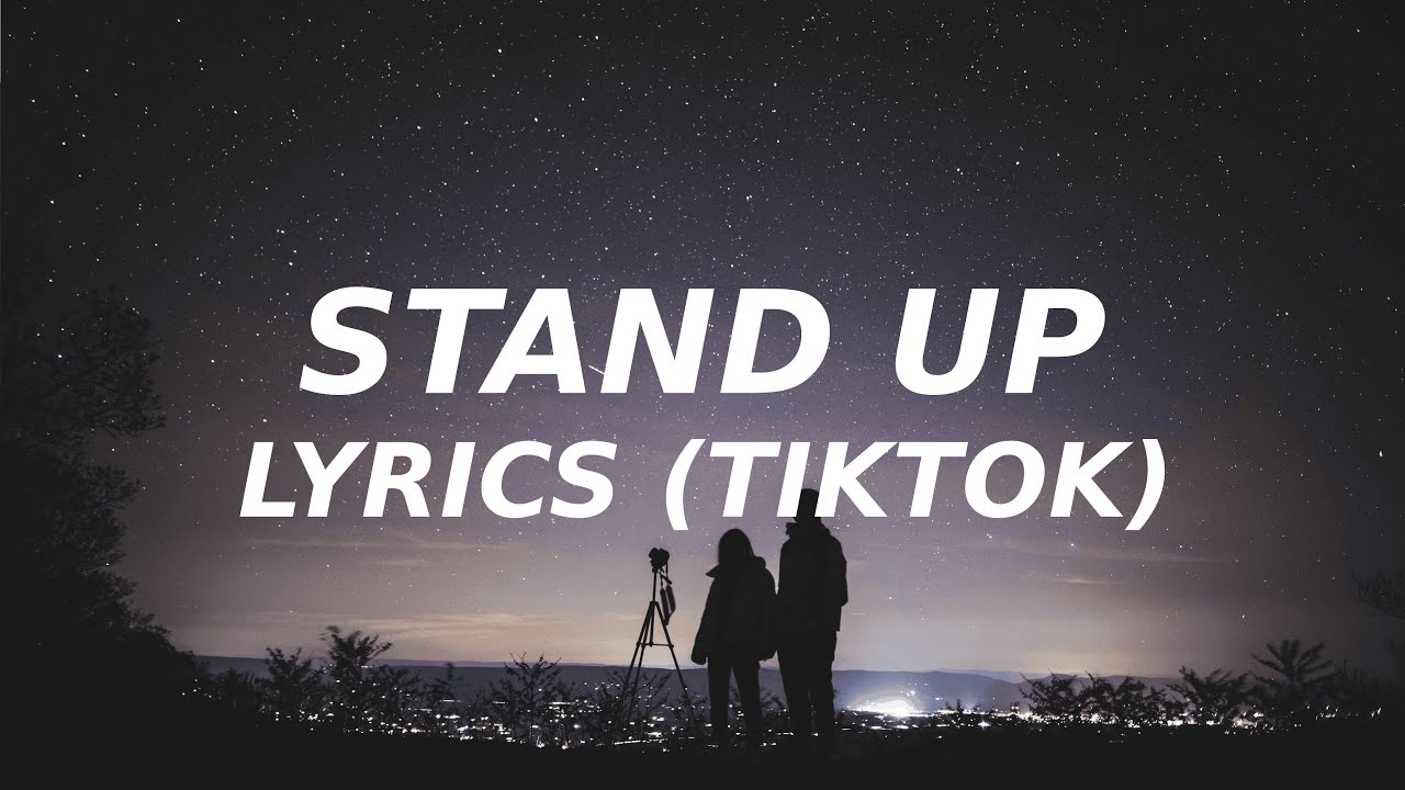 Stand Up Cynthia Erivo Lyrics Tiktok Song And I Fight With The Strength I Got Until I Die Youtube