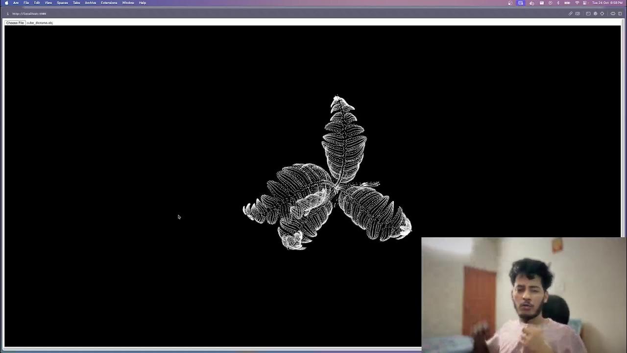 Coding a 3d projection using html and javascript - YouTube