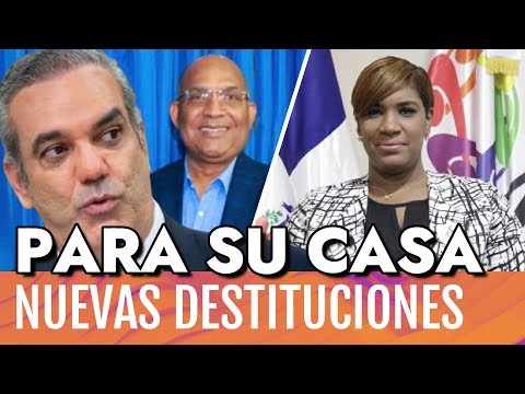 Abinader destituye Ministra