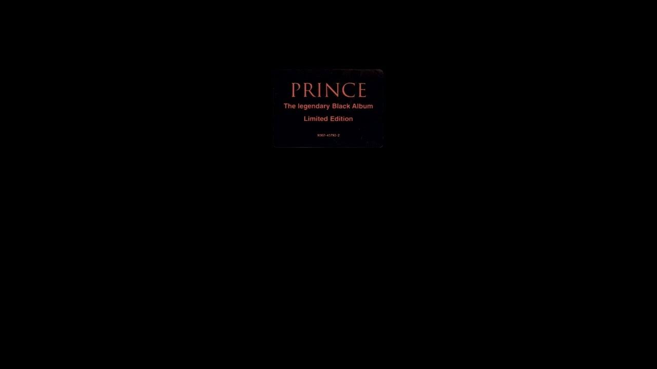 Prince - Black Album (Full Album) - YouTube