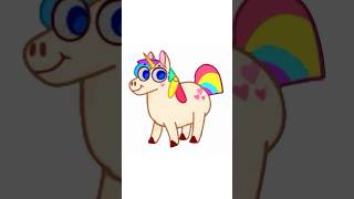 How to draw a unicorn step by step @PencilTVHowtodraw