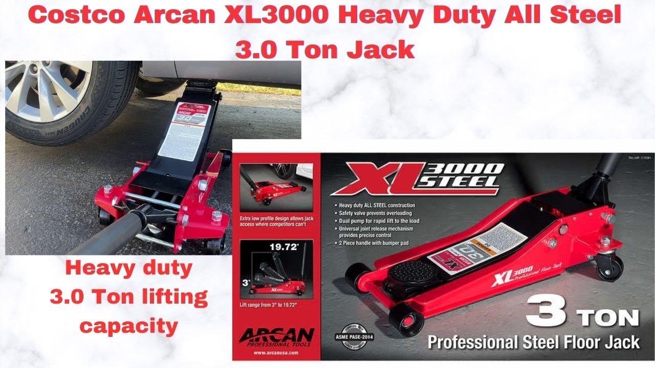 6 Ton Steel Jack Stands — Arcan Professional Tools