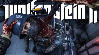 WOLFENSTEIN 2: Insane Stealth & Mayhem Kills I'm Death Incarnate! No HUD Gameplay (New Orleans)