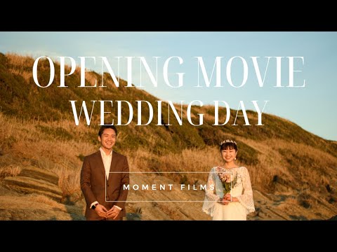 【結婚式】おしゃれさ重視！自作オープニングムービー