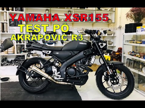 Video Yamaha XSR155 độ pô Akrapovic R3 | Phượt Safety Sài... - youtube