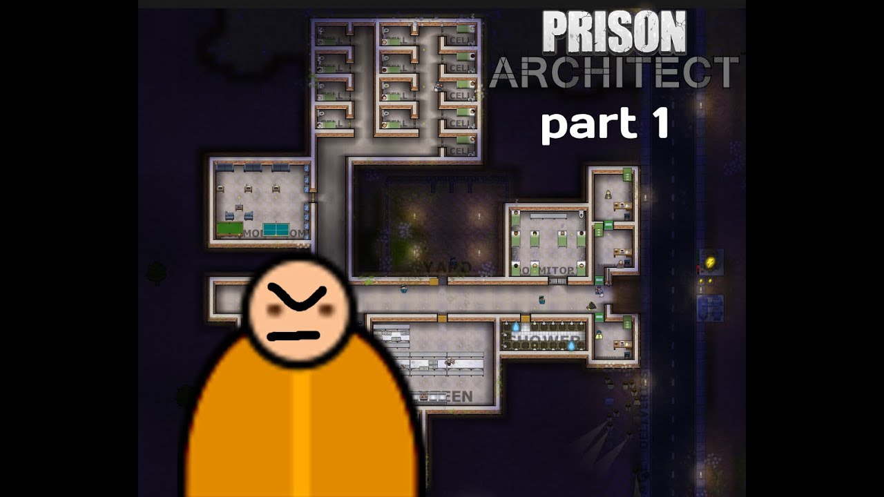 Starting a NEW prison! Prison architect 1 - YouTube