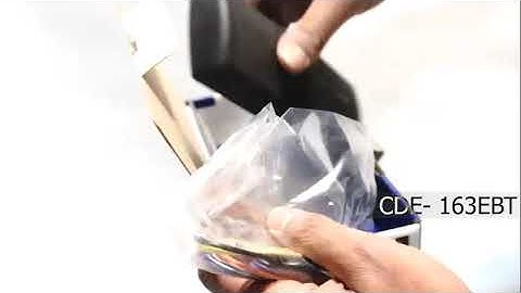 Unboxing cde-163ebt alpine alpine cde-163ebt