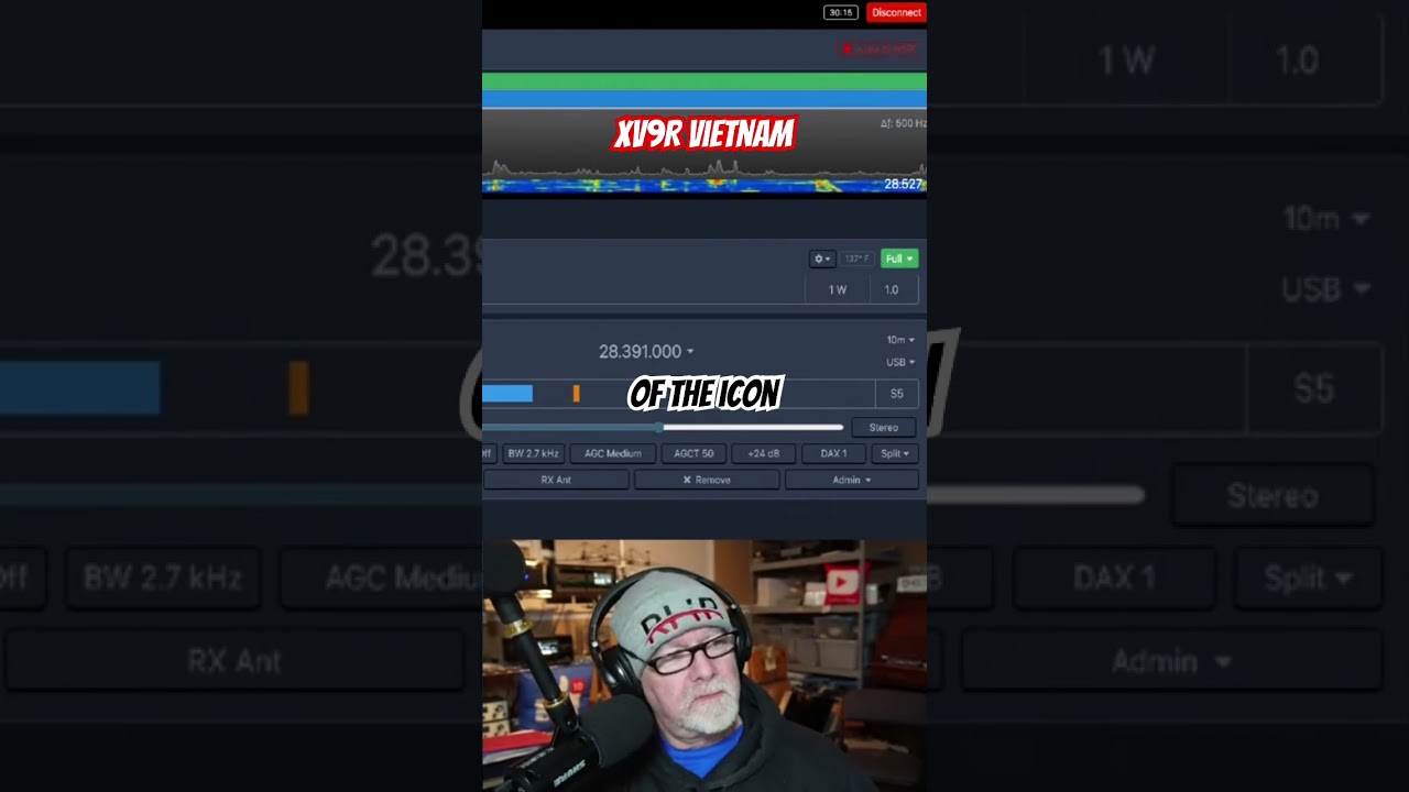 Vietnam on Ham Radio! 🌏🎙️Worked XV9R Manu rocking a fan-dipole. 