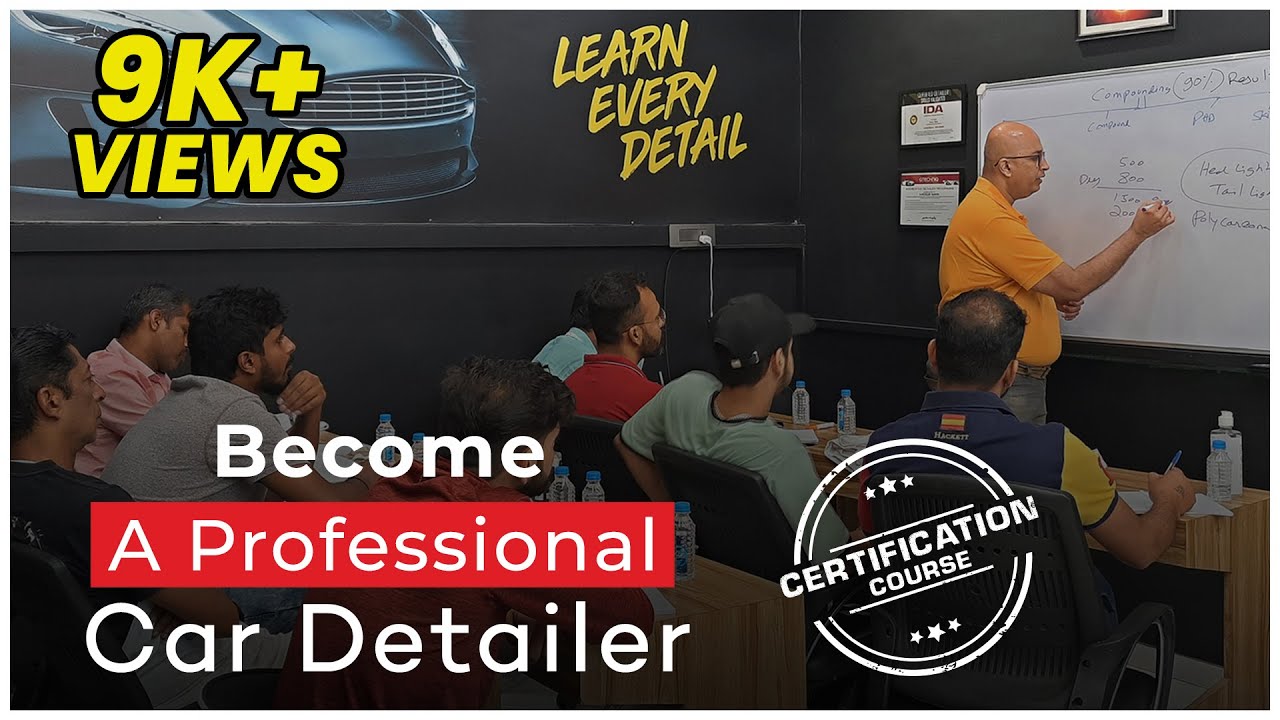 How To Become A Car Detailer How to Become a Professional Car Detailer | Car Detailing Training in