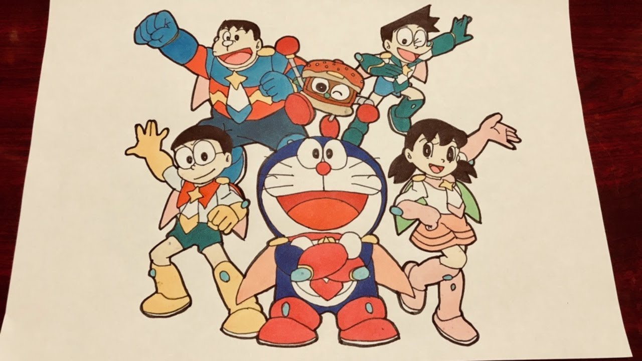 Doraemon Cartoon Drawing by MLSPcArt on Dribbble