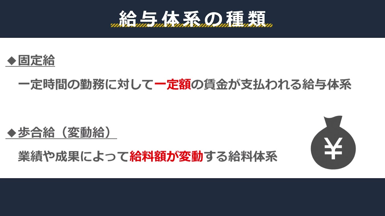 固定給 歩合給ってどういう意味 メリット デメリットは 転職ならtype