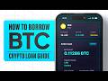 Don’t Sell Crypto — Borrow BTC Against It (How Crypto Loans Work)