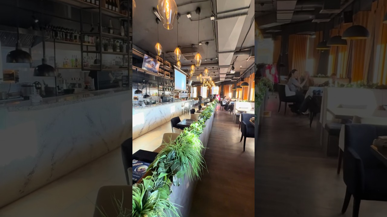 Ресторан с интерактивными столами 