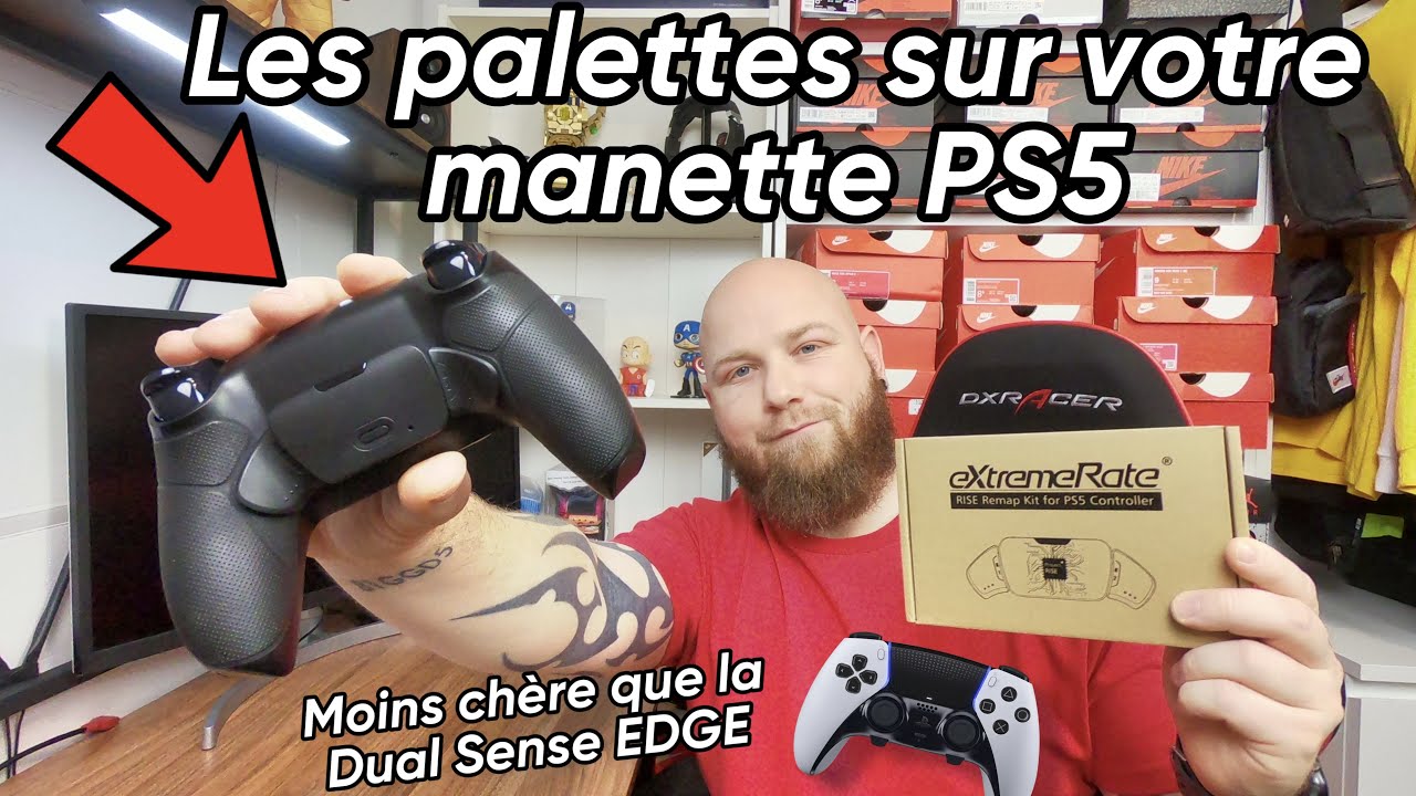 TUTO : les Palettes sur votre manette PS5 moins chère que la Dualsense Edge.