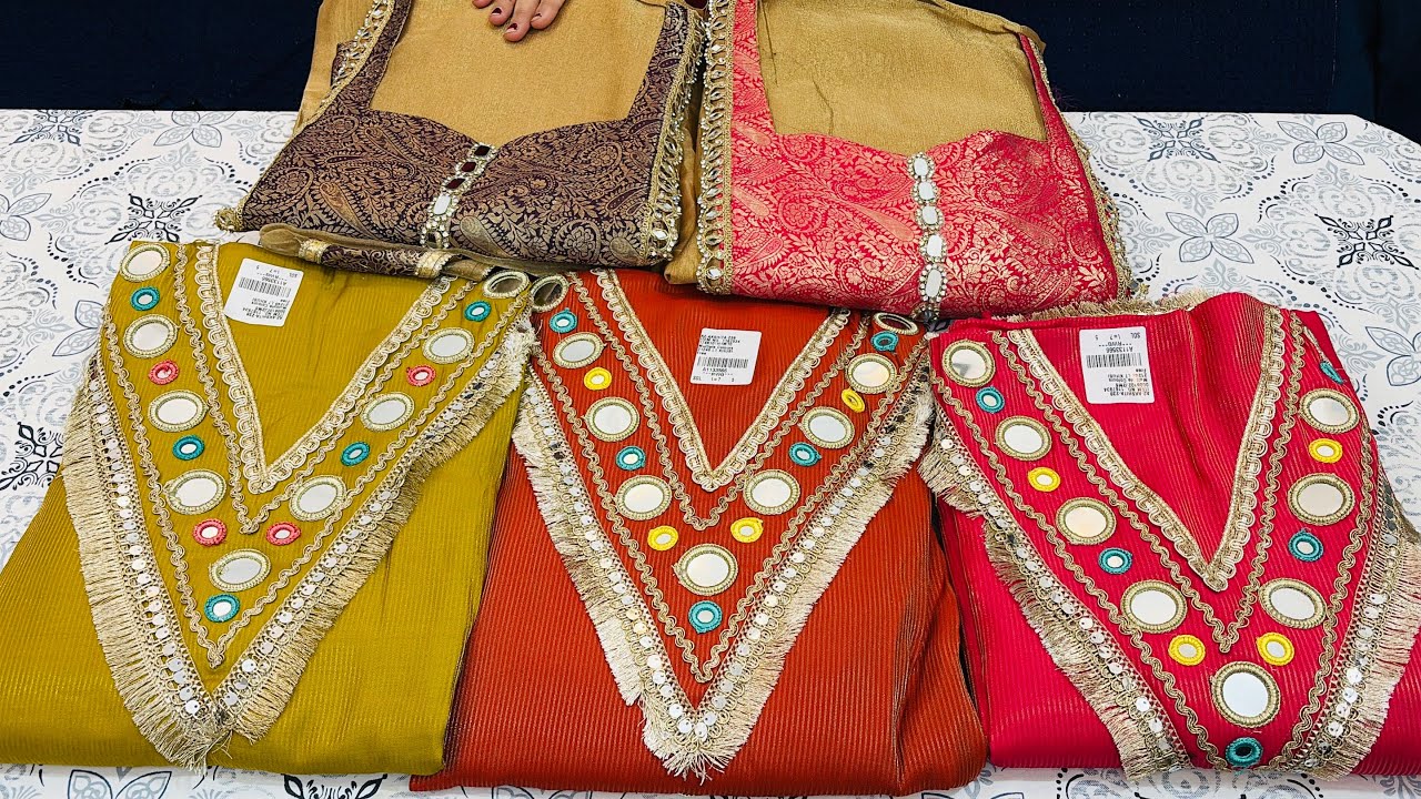 Brocade Designs 🌹Partywear Collections 🌹Mirror Work🌹 Dil bole bas yehi suit chahiye🌹📞 +91-8587820795