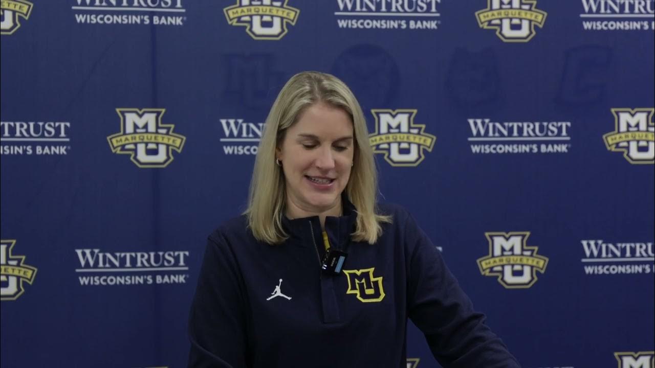 WBB Postgame Media Megan Duffy UT Martin Nov. 6, 2023 YouTube