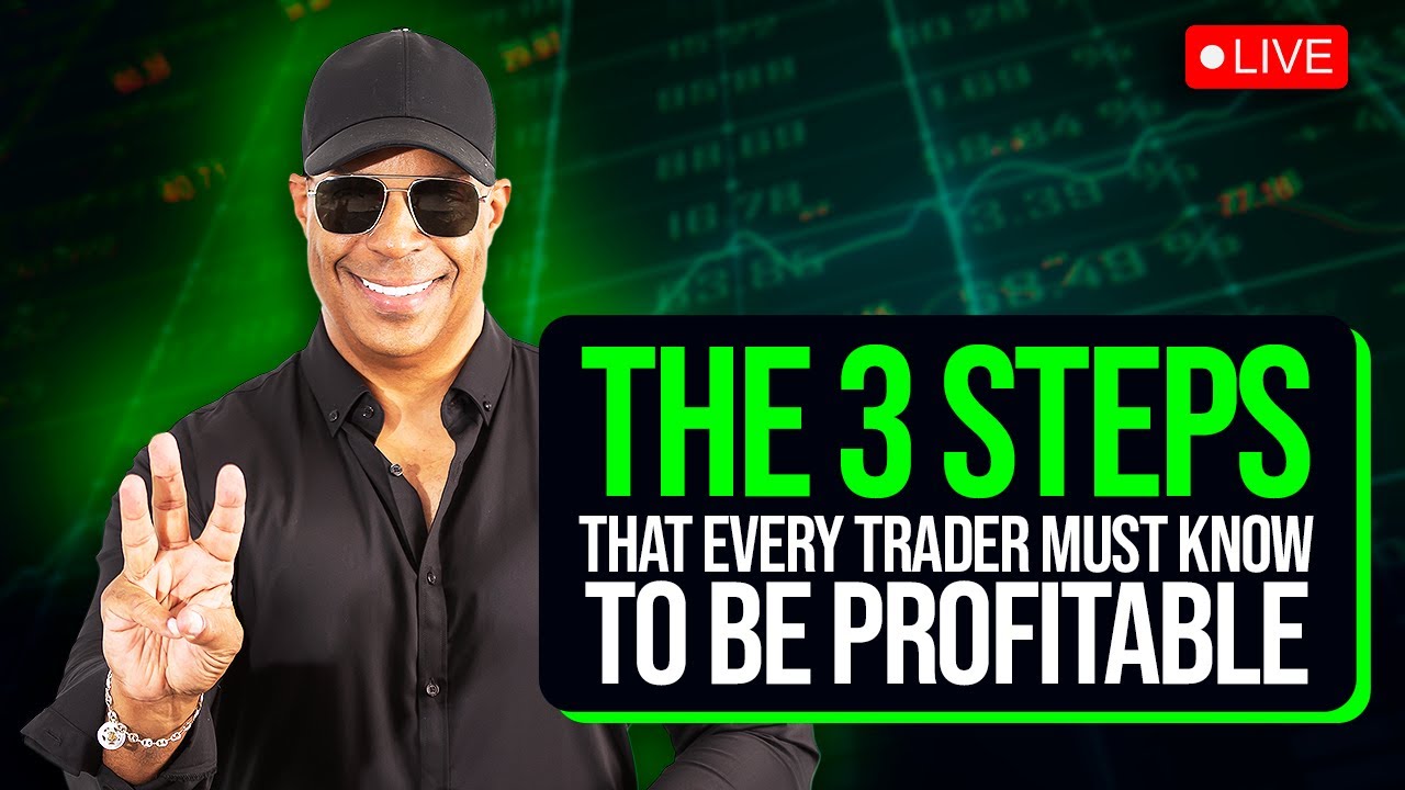 THE 3 STEPS THAT EVERY TRADER MUST KNOW TO BE PROFITABLE