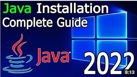 How to Install Java on Windows 10/11 [ 2022 Update ] JAVA_HOME, JDK installation Complete Guide