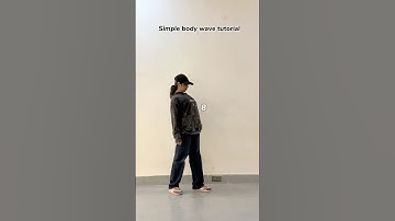 Simple Body Wave Tutorial 🌊  #youtubeshorts #dancetutorial