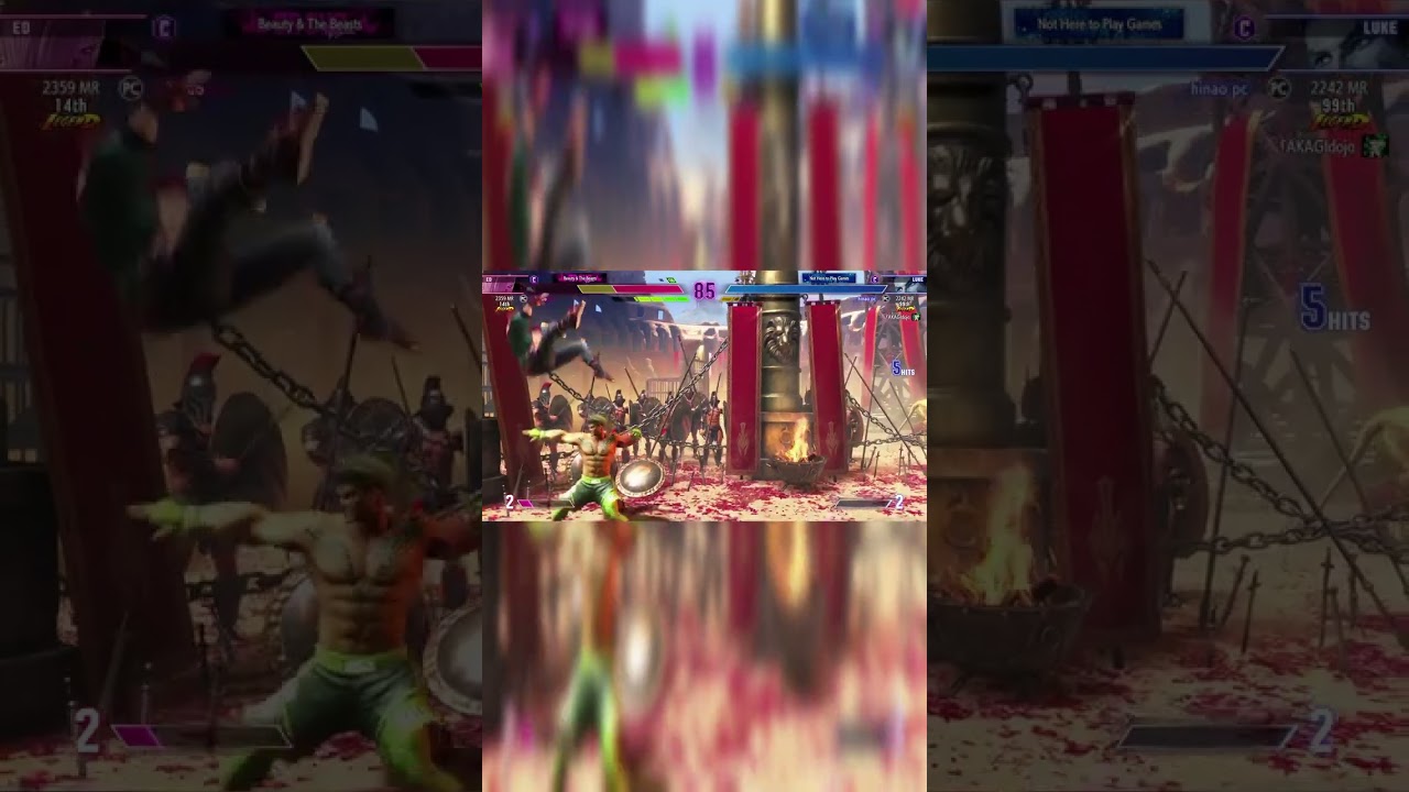 SF6 LUKE PRO PLAYERS COMBOS AND SETUPS