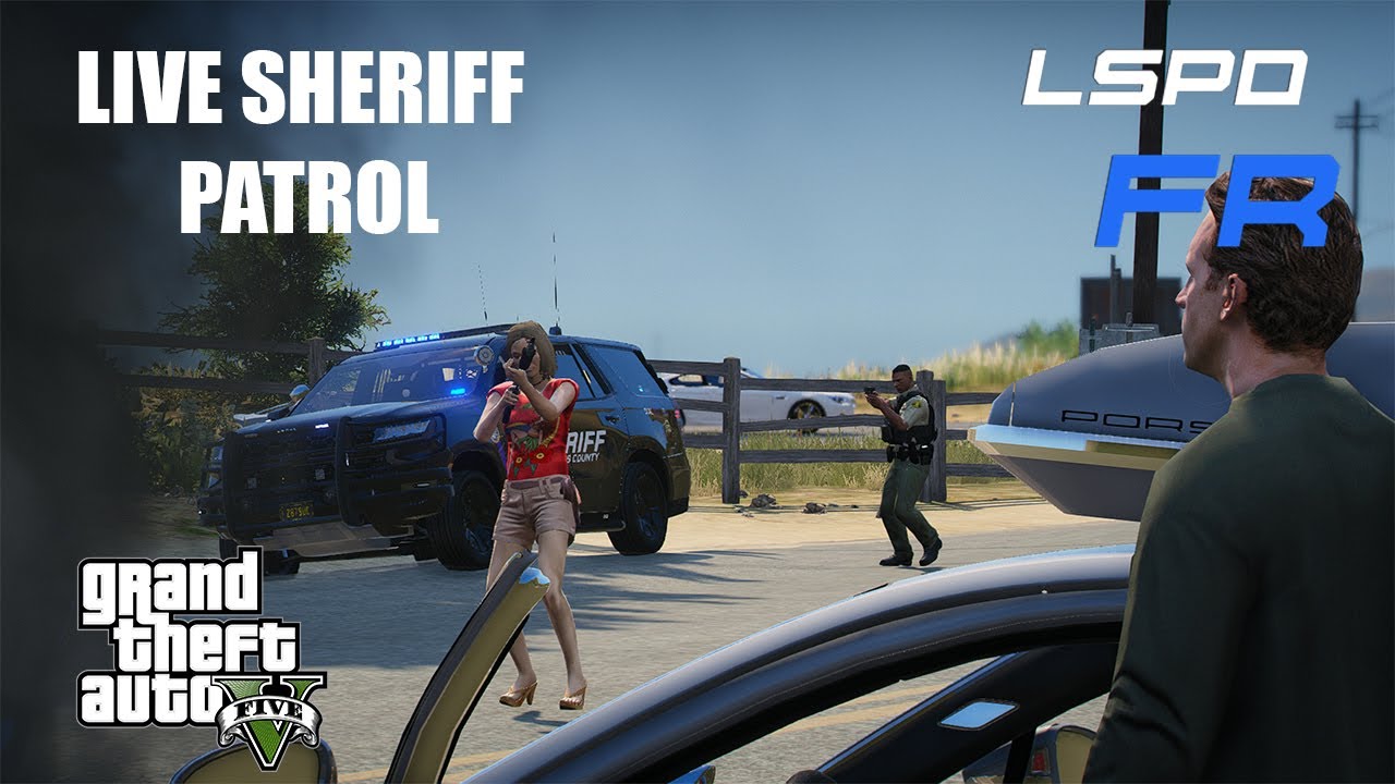 Sunday Afternoon Live Sheriff Deputy Patrol | Lspdfr | GTA 5 - YouTube