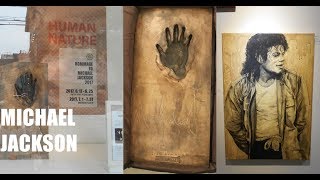 Michael Jackson - The Memorial Event &quot;handprint&quot; &amp; artworks 2017