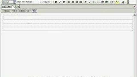 Ms FrontPage 2003 Tutorial