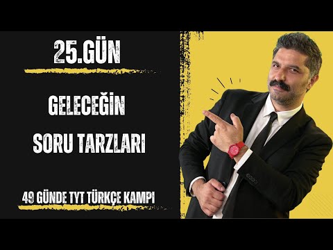 49 Günde TYT Türkçe Kampı / 25.GÜN / RÜŞTÜ HOCA