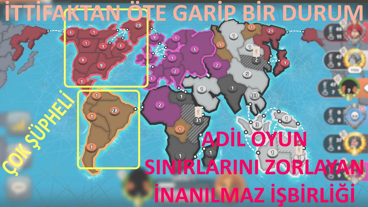 İlginç İttifağa Saldıran Oyuncuya Yardım Ettim, Kazançlı Çıktım | Online Risk (PC)