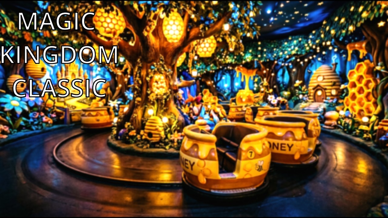 A Magic Kingdom Classic 🍯| Winnie the Pooh Ride POV