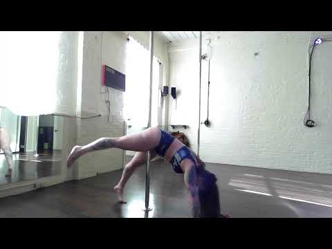 Superman from the Floor Pole Trick Tutorial
