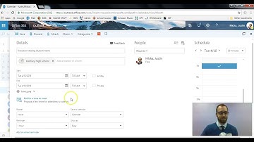 Creating an Outlook Calendar Invitation - Web-Based Outlook