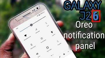 Samsung Galaxy j2 6 change notification panel/bar like nougat/oreo without root 100% working.#joki