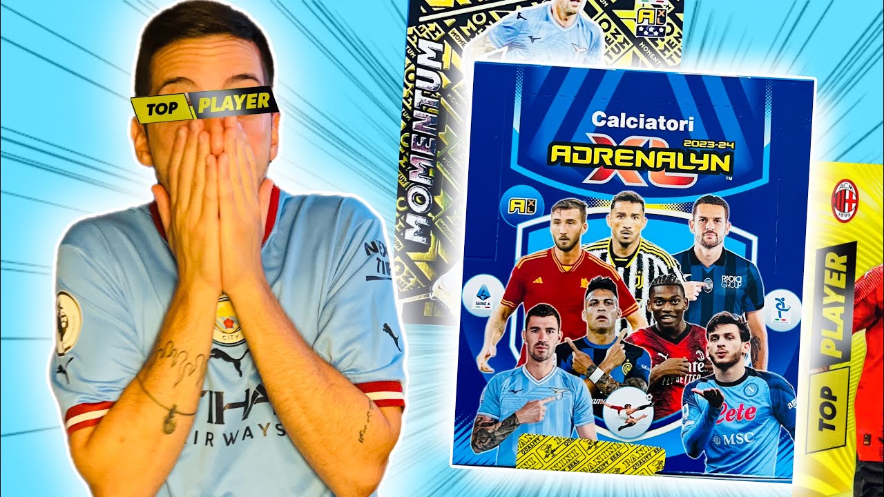 IN EDICOLA! ADRENALYN XL 2023/24🇮🇹 *TOP PLAYER UNBOXING* - Calciatori  Panini 2023/24 