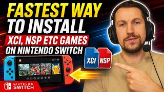 FASTEST WAY TO INSTALL XCI, NSP ETC GAMES ON SWITCH