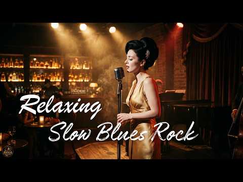 Janis Joplin, Etta James, Amy Winehouse Style 🎸 Slow Blues Rock | Whiskey & Slow Blues Rock Guitar