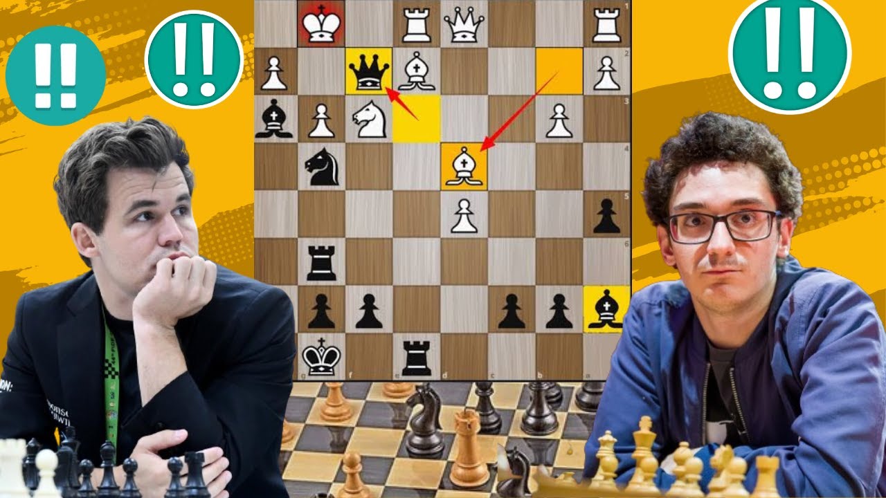 Supper Chess Game:27 By Magnus carlsen vs Fabiano Caruana - YouTube