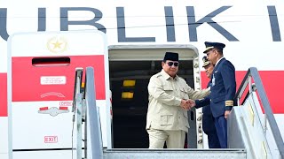 President Prabowo Arrives in Vladivostok as Guest of Honor for the 11th EEF, September 2, 2026